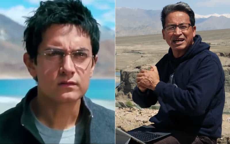 xavvierrrrrr's tweet photo. Amir Khan did a role of Sonam Wangchuk in 3 idiots and earned a lot.

Amitabh Bachchan brought Sonam Wangchuk to KBC for TRP.

But now when the same Sonam Wangchuk is fasting since last 16 days, nobody is supporting him.

This shows how Indian celebrities are the most spineless. https://t.co/LJjArSXNTM