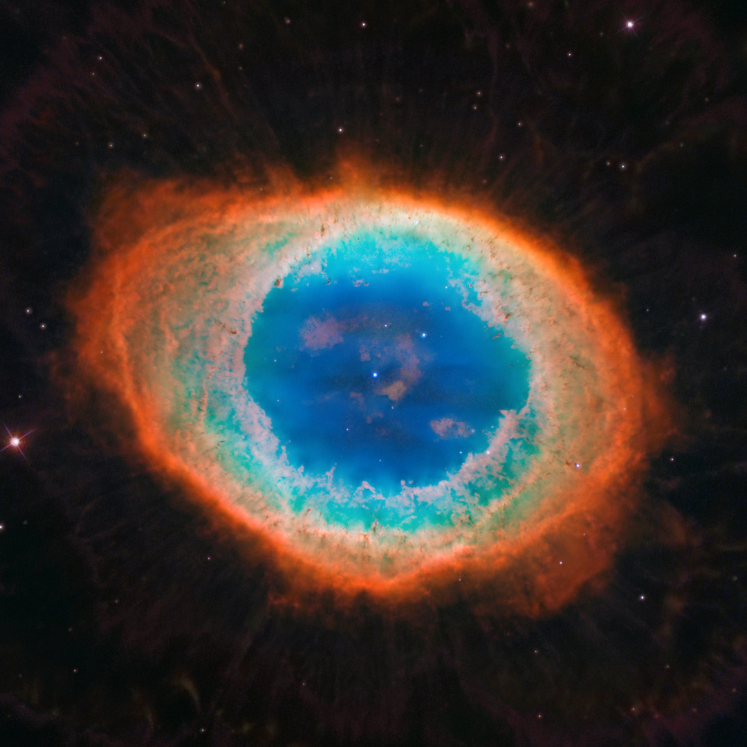 waddensky's tweet photo. Have you ever seen the Ring Nebula? This object is a beautiful example of a planetary nebula: an expanding shell of gas that some stars eject at the end of their life. (Image: Giuseppe Donatiello) #celestialhappening #celestialphenomena #universe https://t.co/BNrcmuV1cj
