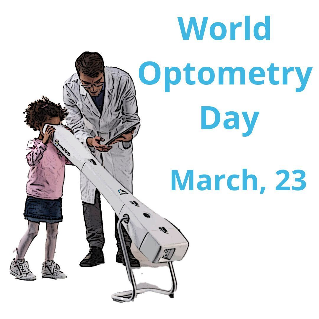 Today we celebrate the work that #optometrists do to help people to take care of their #vision. Adaptica, in sinergy with the sister company #Eyerobo, aims to provide to this profession simple, smart and portable #devices to spread awareness on the importance of eye health care.