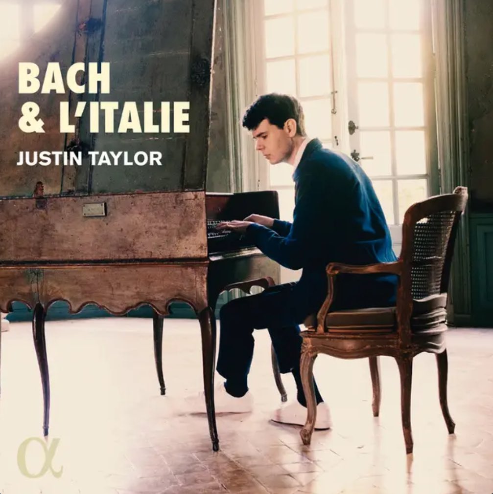 Justin Taylor au clavecin, et la musique de Bach est soudain gorgée de lumière et de chant, hautement recommandable.