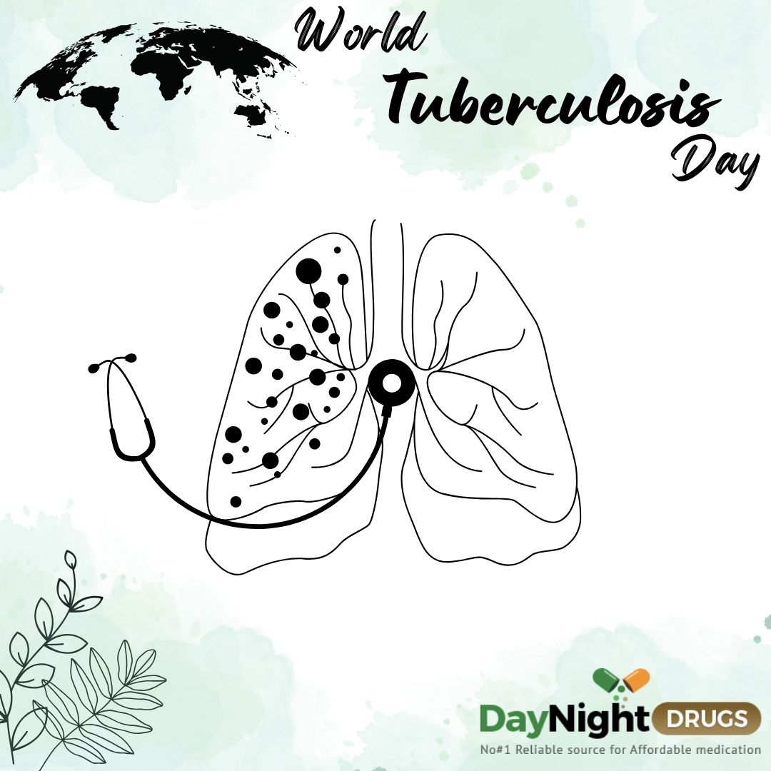 One step towards treating TB can make a big difference.

#DayNightDrugs #DND #USA #Health #WorldTuberculosisDay #March #Healthcare #HealthyLiving #HealthPlanet