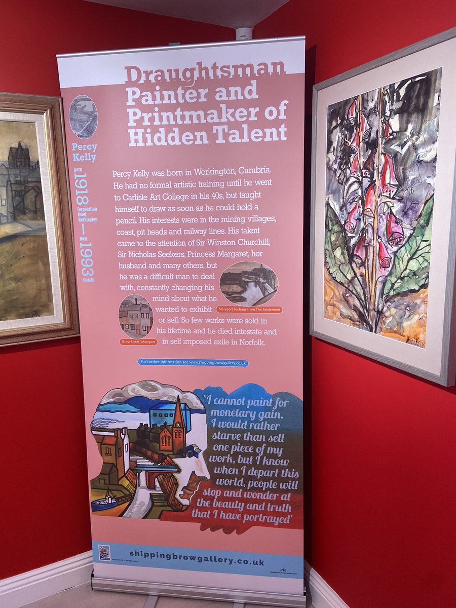 ShippingBrow's tweet photo. Our red gallery features #PercyKelly and #WilliamMitchell #Art #Maritime #WestCumbria https://t.co/v0gvaCSCyP