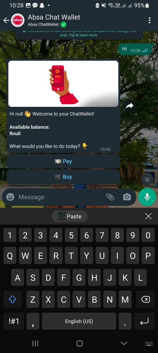 @5FM @AbsaSouthAfrica I absolutely love the fact that I can buy airtime and data with ease and send money to my loved ones using the ChatWallets. It is so easy, so simple, and so convenient ❤️ @AbsaSouthAfrica @5FM 
#AbsaChatWallet #5WeekendBreakfast