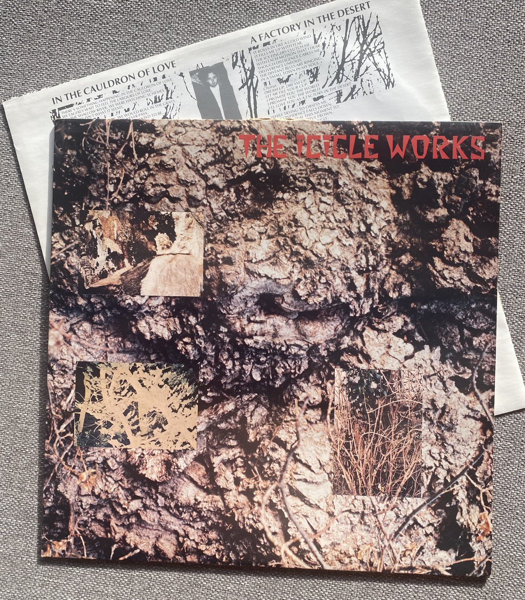 40 years old today. The classic debut album from the icicle works @empiresend ✊️