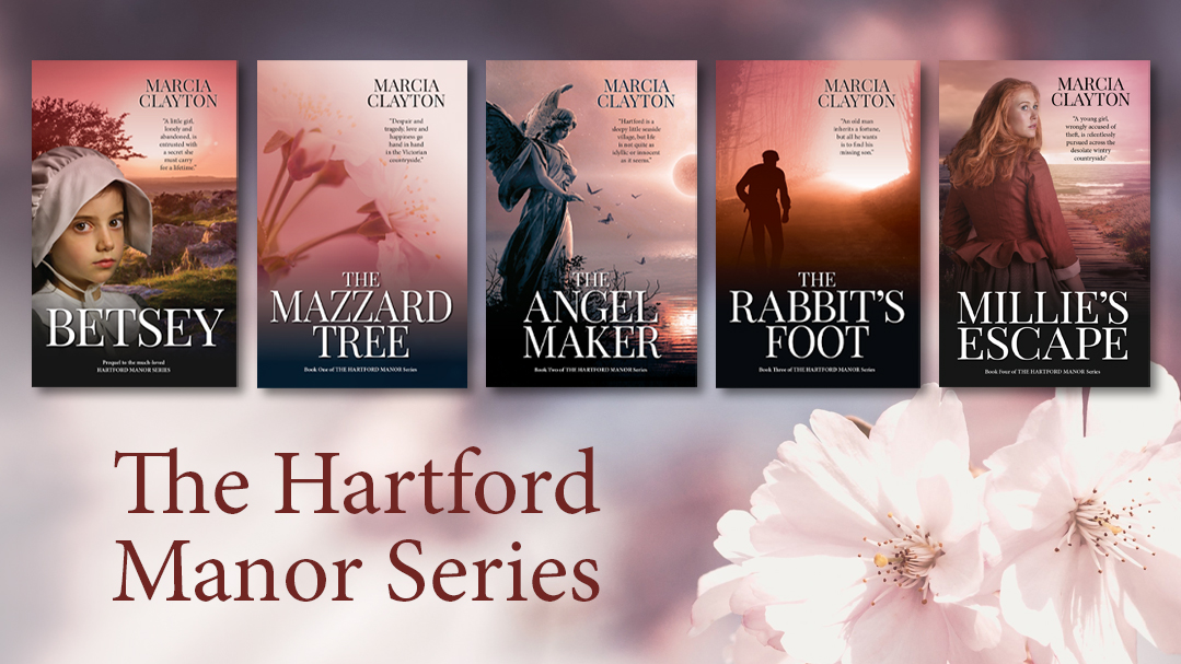 The Hartford Manor Series - a captivating family saga set in Victorian Devon. Guaranteed to keep you turning the pages. mybook.to/Betsey viewauthor.at/MarciaClayton #sagasaturday #greatreads #indiebooksbeseen
