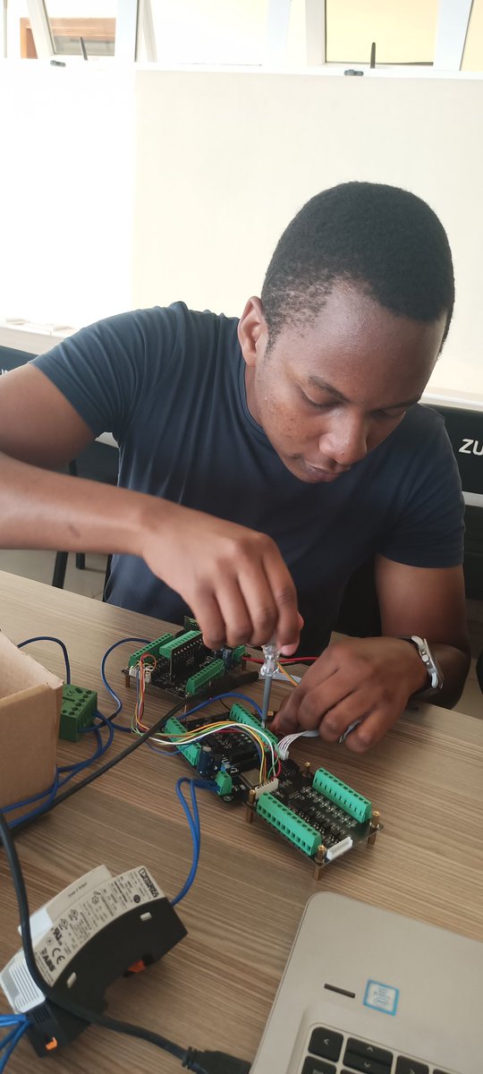 peterMbari's tweet image. Today is arduino day 2024 when we celebrate the strides made in the open hardware space pioneered by the open source hardware platform, arduino.
We are at Zetech University and we brought our own heavy duty arduino.
#ArduinoDays2024 @blinkElec