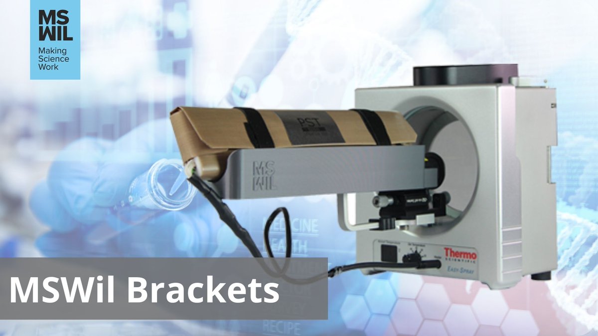 Mount your column oven to your ion source properly.
We developed mounting brackets solutions for set-ups with the following Ion Sources:
-Thermo Nanospray Flex Sources
-Thermo EasySpray Sources
-Bruker CaptiveSpray Sources

Visit our website: ow.ly/yftx50QRiEF