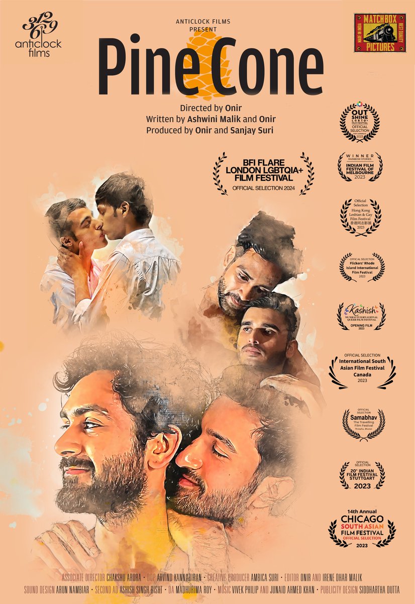 '[The pine cone]'s burnt, and you do get scarred in life, but that is precious too.' @IamOnir's wonderful film #PineCone was one of this year's @BFIFlare's highlights for me: a queer romantic film with relevance and resonance far beyond #India: we share the fear of getting burnt.
