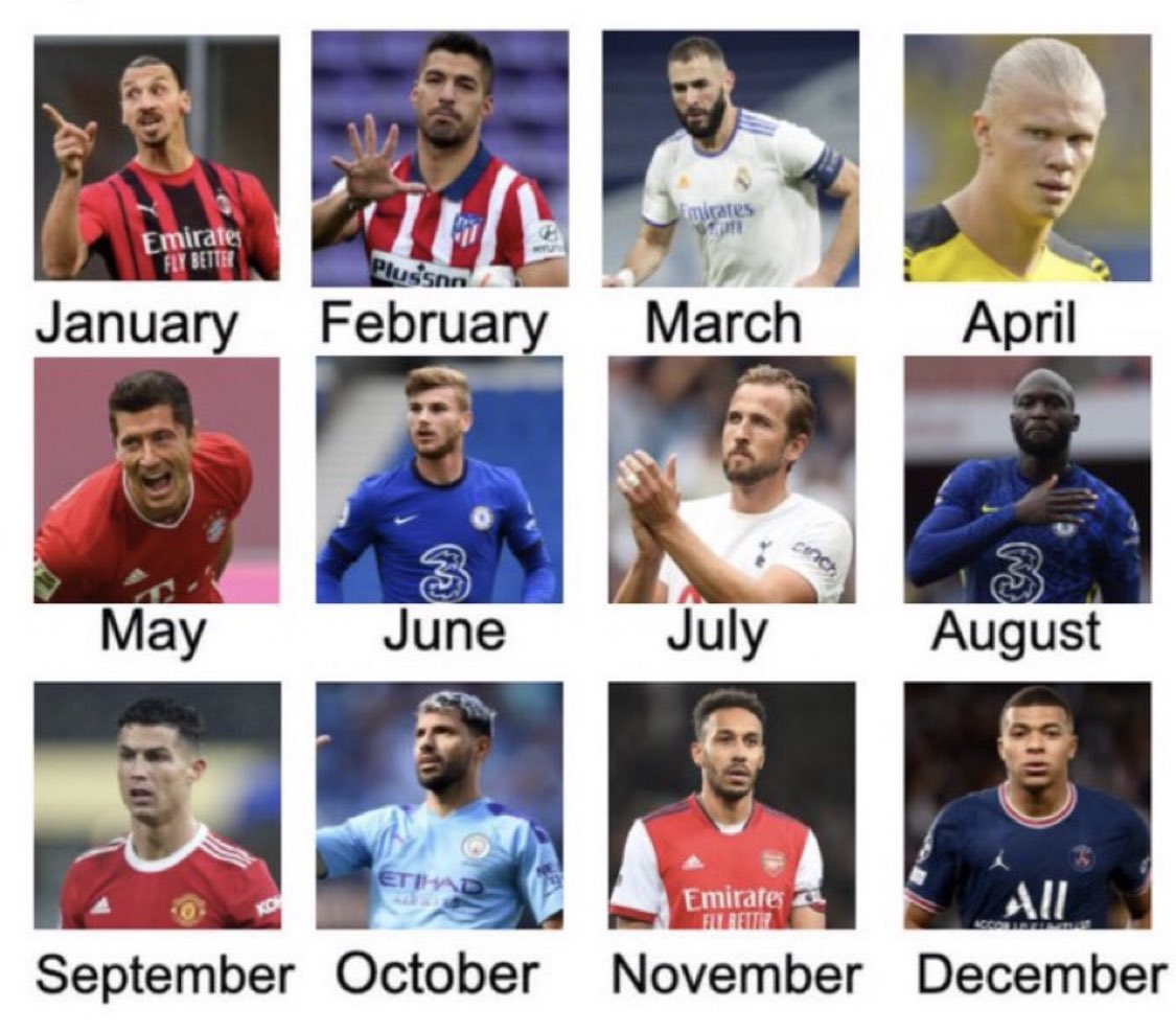 your month, your player