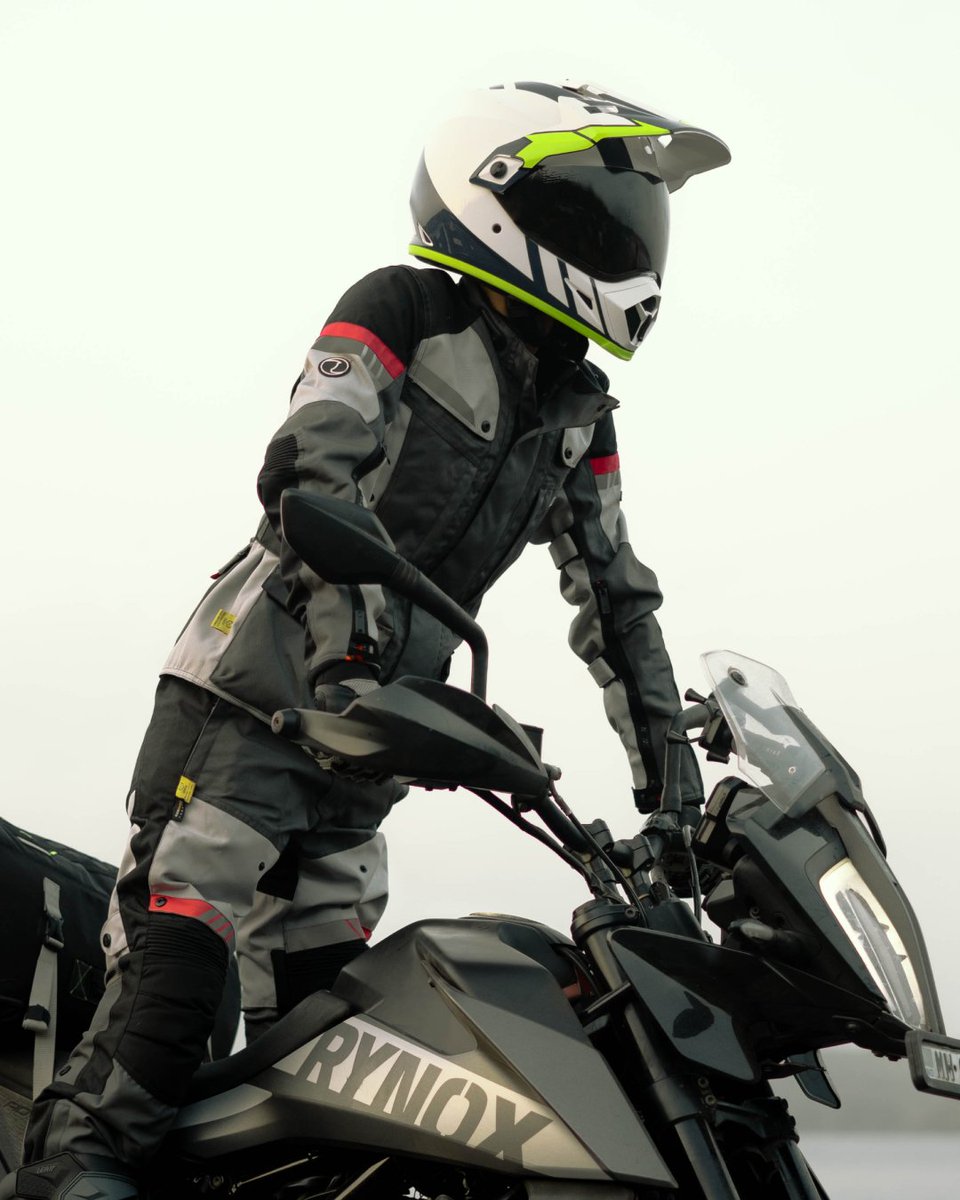 Crafted for any terrain, weather, or ride, the Stealth Evo Jacket and Pants are ready for any adventure you put it through! Where would you take it? Shop Online: rynoxgear.com Find Dealers: rynoxgear.com/pages/store-lo… #Rynox #Rynoxgear #StealthEvo #Touring #Adventure
