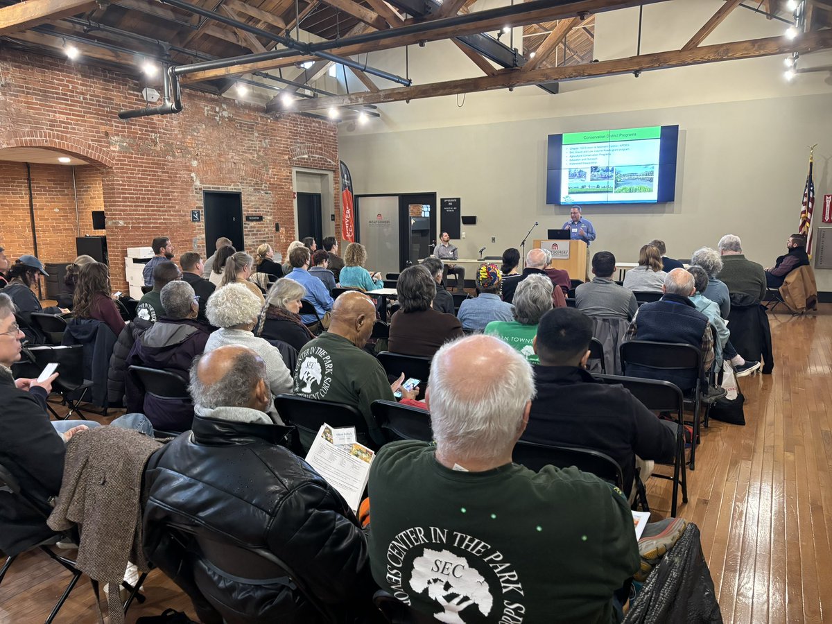 Good morning from the Watershed Congress Along The Schuylkill River!  While it may be pouring outside, we’re staying dry inside collaborating on building more green infrastructure and resilient projects to mitigate climate impacts in the watershed.