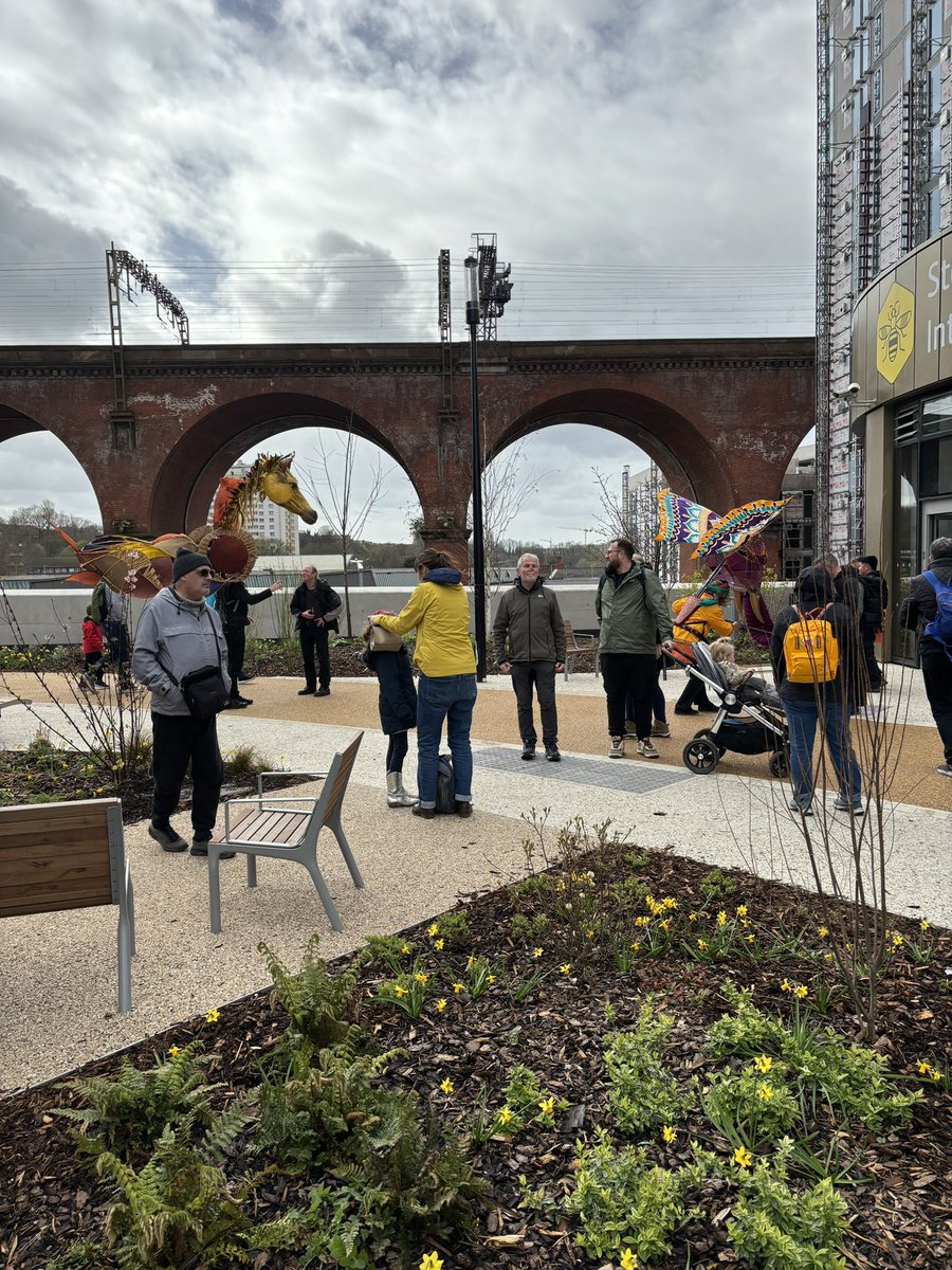 Viaduct park is just buzzing with activity today as part of the big town of culture weekender - come and see lots of free music and entertainment right across the town centre x