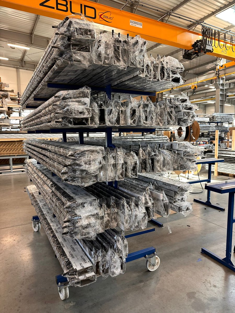reconaluk's tweet photo. Another container ready for Canada! 🇨🇦 

Our 8th container is ready to be shipped to Canada to be part of the exciting Tek Tower Residential Project in Kitchener Canada 🏙️

#curtainwalling #project #construction #container #aluprof https://t.co/mVQWp7HMa4