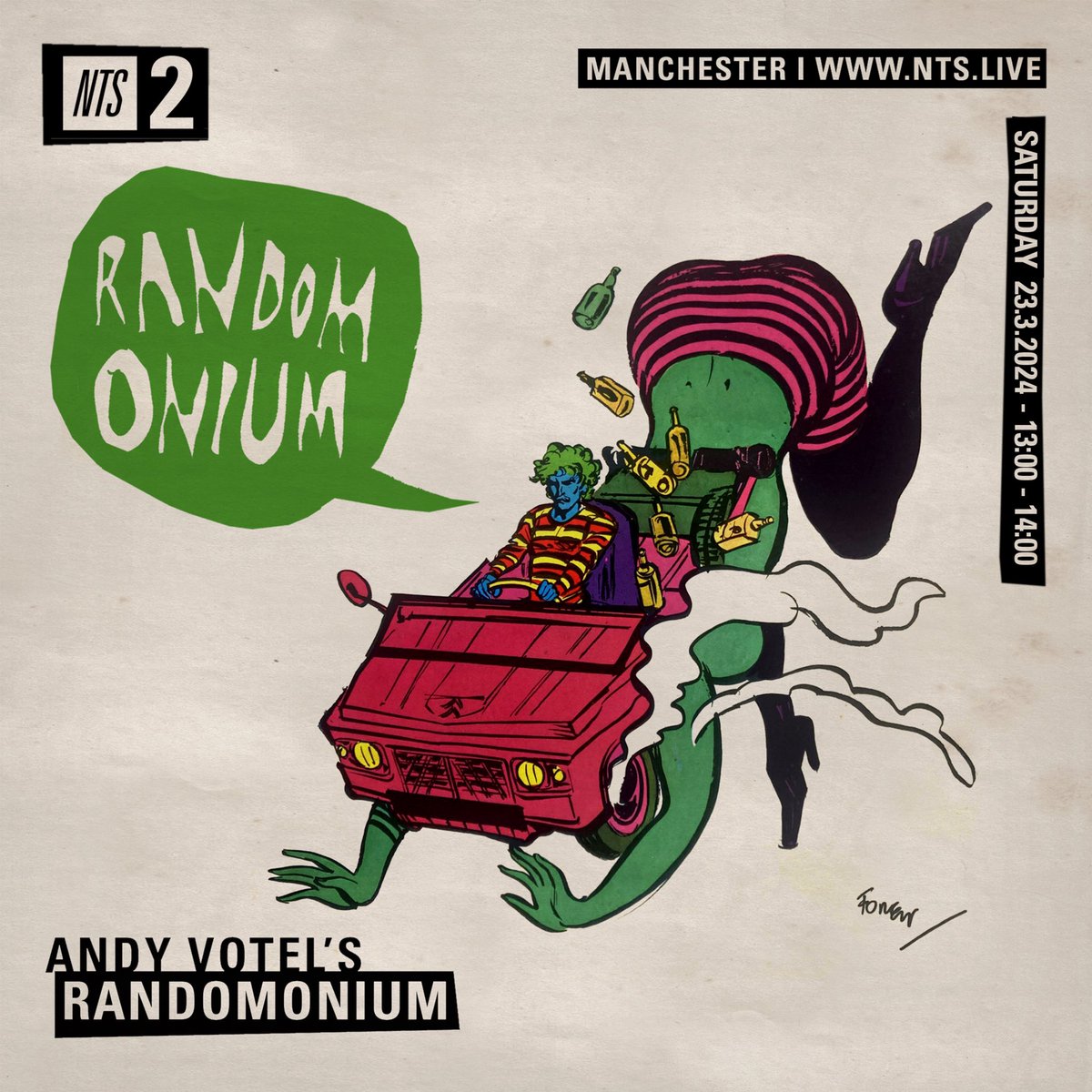 I’m back on @NTSlive for my latest #RANDOMONIUM in, errrr, 4minutes time! 😬