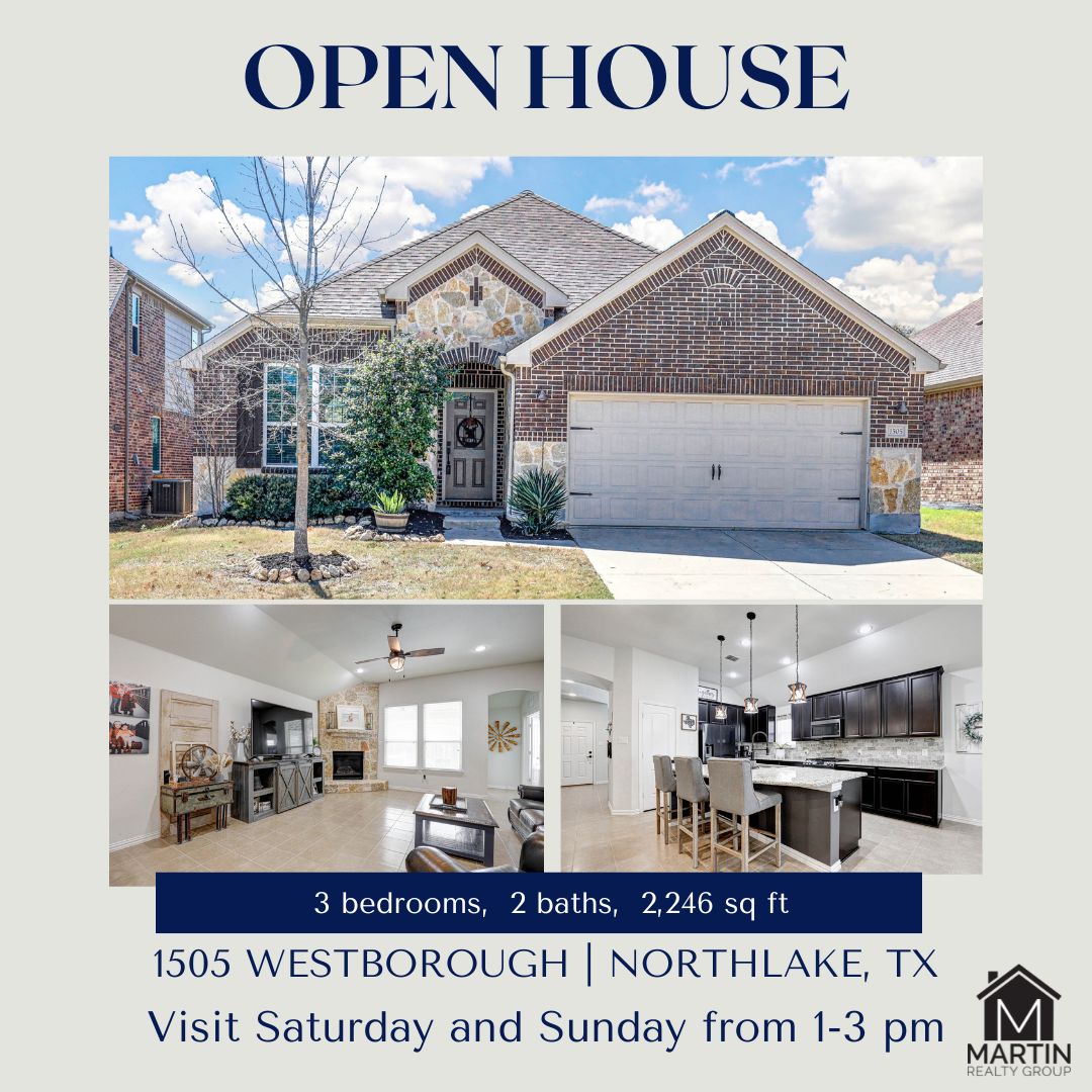 🎉 Exciting news: Come visit Kari Lynn and see this amazing open house! 🏠 Don't miss your chance to tour this beautiful home and make it yours. 🏡🔑

#OpenHouse #DreamHome #NewListing #MartinRealtyDFW #RealEstate #DFWRealEstate #Texas

martinrealtydfw.com/real-estate/15…