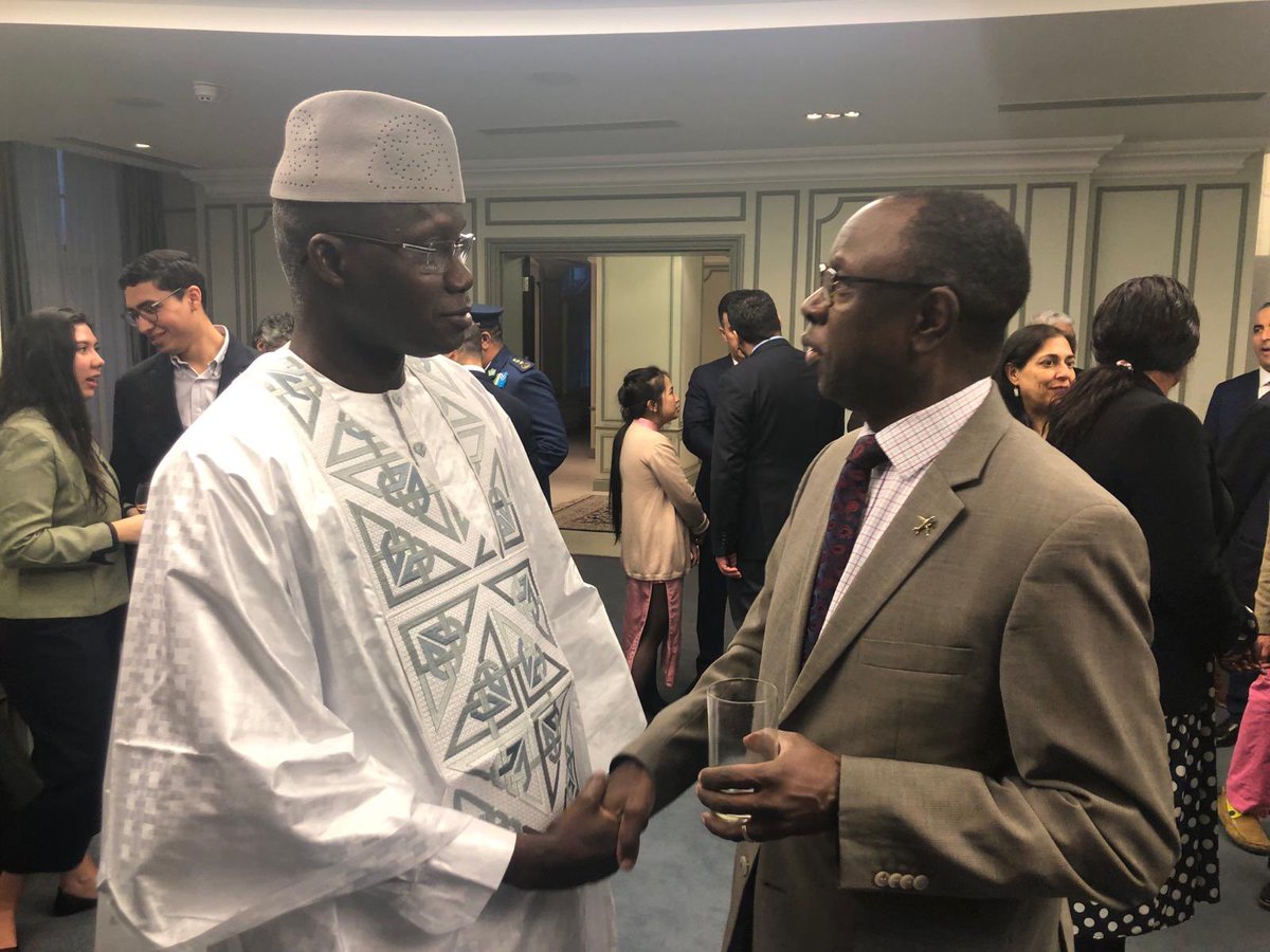 Le Général Cheikh Wade participe à la cérémonie du Vin d’Honneur du nouvel Ambassadeur d’Algérie à Londres à l’occasion de la présentation de ses Lettres de Créance à Sa Majesté Roi Charles III. 🇸🇳🤝🇩🇿 
#Senegal #Algeria #Diplomacy #Friendship #Africa