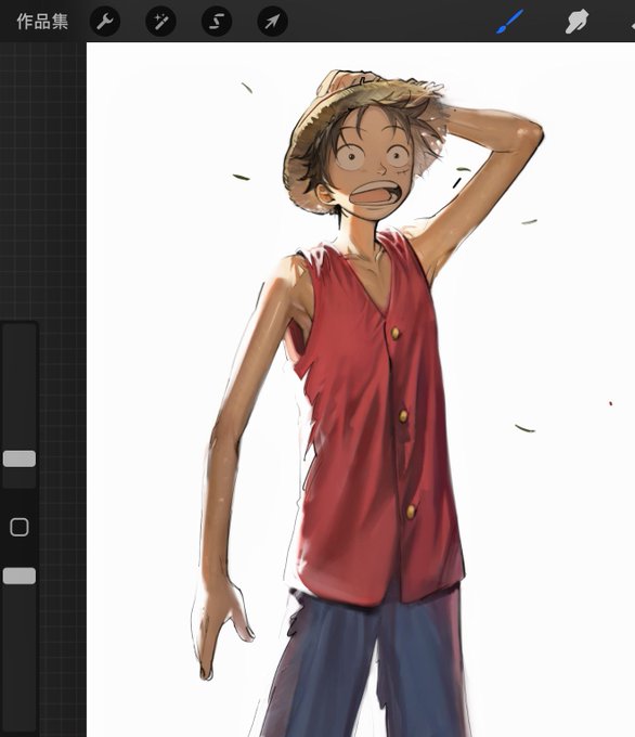 Color practice - Luffy/Tv Original as Reference 