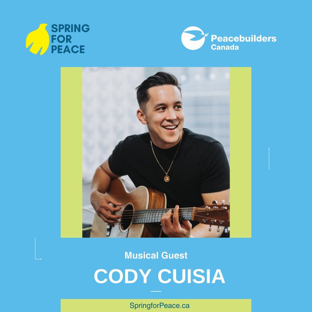 Experience the enchanting acoustic melodies of @codycuisia as he performs live at the Spring for Peace Gala, commemorating 21 years of restorative justice initiatives. 

Secure your tickets now - Click the link in our bio! 

#SpringForPeace #Gala #RestorativeJustice
