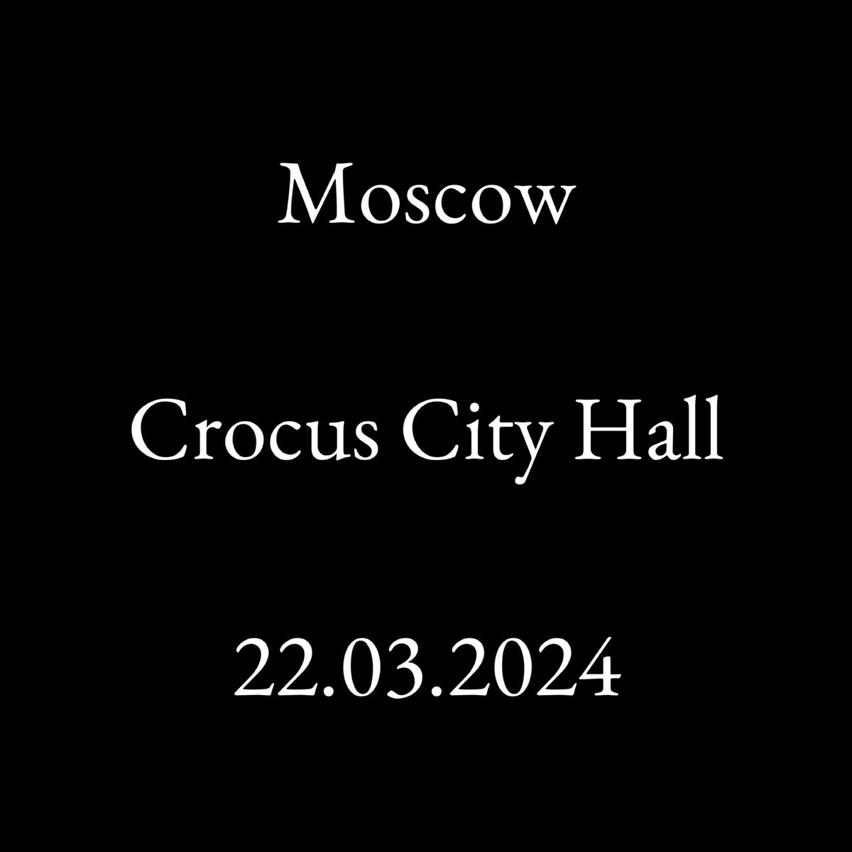 #PrayForMoscow. 💔