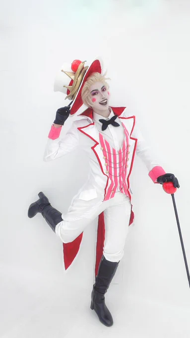 ハズビンホテル / コスプレ念願のハズビンホテルしてきたー!!!!なすチャーリー、あずアラスター、女将ルシファーと9さんカメラで遊んだ!天才的に楽しすぎたみんなありがとうー!!!!#HazbinHotelCosplay#HazbinHotelLucifer 