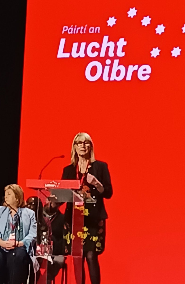 Speaking on housing today at @labour conference and what it's like to being homeless and not having a place called home until I got me home with @theiveaghtrust we need an Ireland that works for all not the rich We need homes Now! @VoteEddie2024 @ivanabacik @ringsendreynol