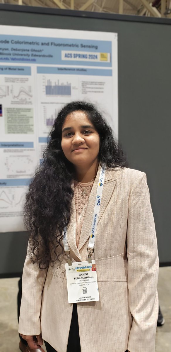 DebanjanaGhos17's tweet image. Notebook is now filled with good notes and ideas. Met new people, chatted with editors @conway_group during networking session. Thanks to #ACSSpring2024, #ACSColloids and #PUNC for the opportunity to share our research.#SIUEChemistry represented well with students&apos; presentations.