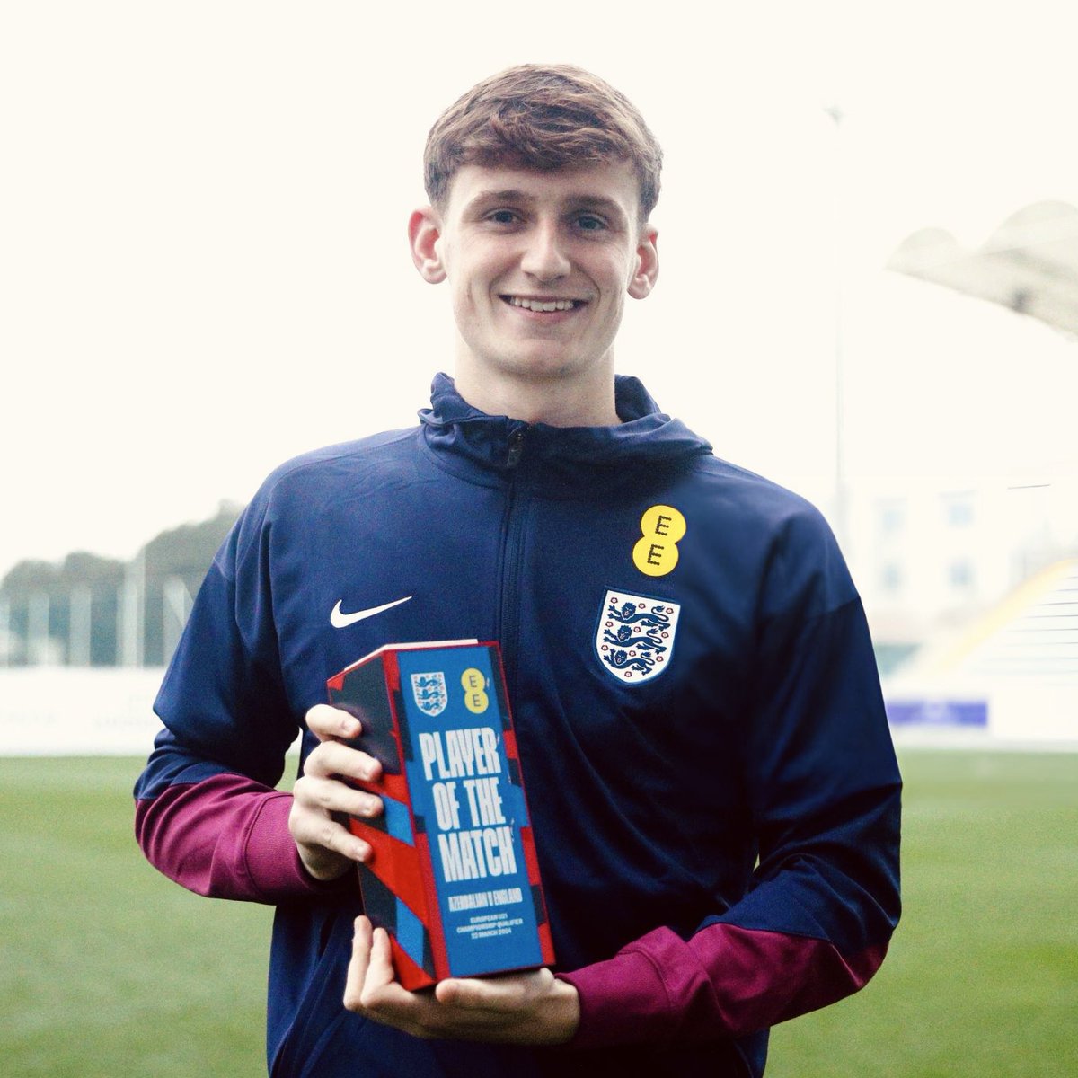 🎖️ MVP! 🦁 Brilliant performance from Tyler Morton as he adds two assists for @England U21 against Azerbaijan U21 in the European Qualifying Round and helps his team to a 5-1 away win.