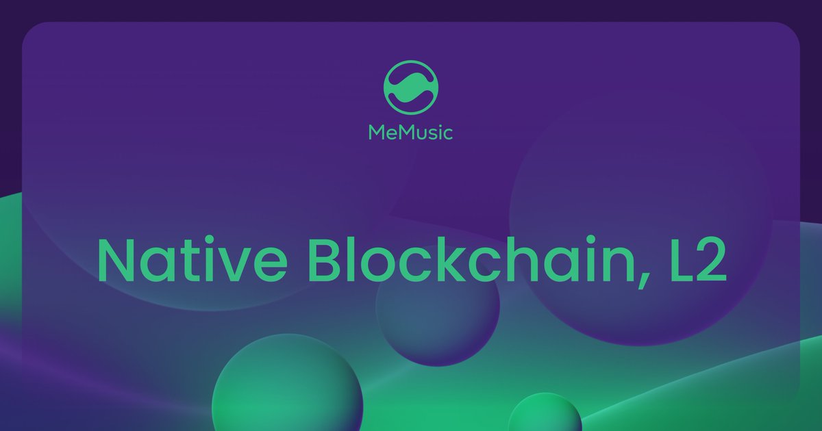Our next addition to the #MeMusic ecosystem is the development and integration of a dedicated L2 for #AudioFi utilizing $STREAM and $MMT 🏗️ Read more 👇🏼 memusicofficial.medium.com/l2-dedicated-f…