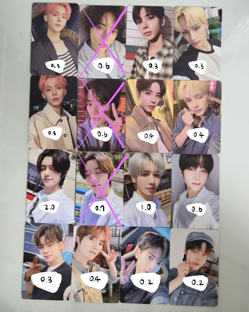 oDr0thy's tweet image. 콘서트를 위해 포카 팔아요🥹🍀

#투모로우바이투게더 #포카양도 #투바투포카