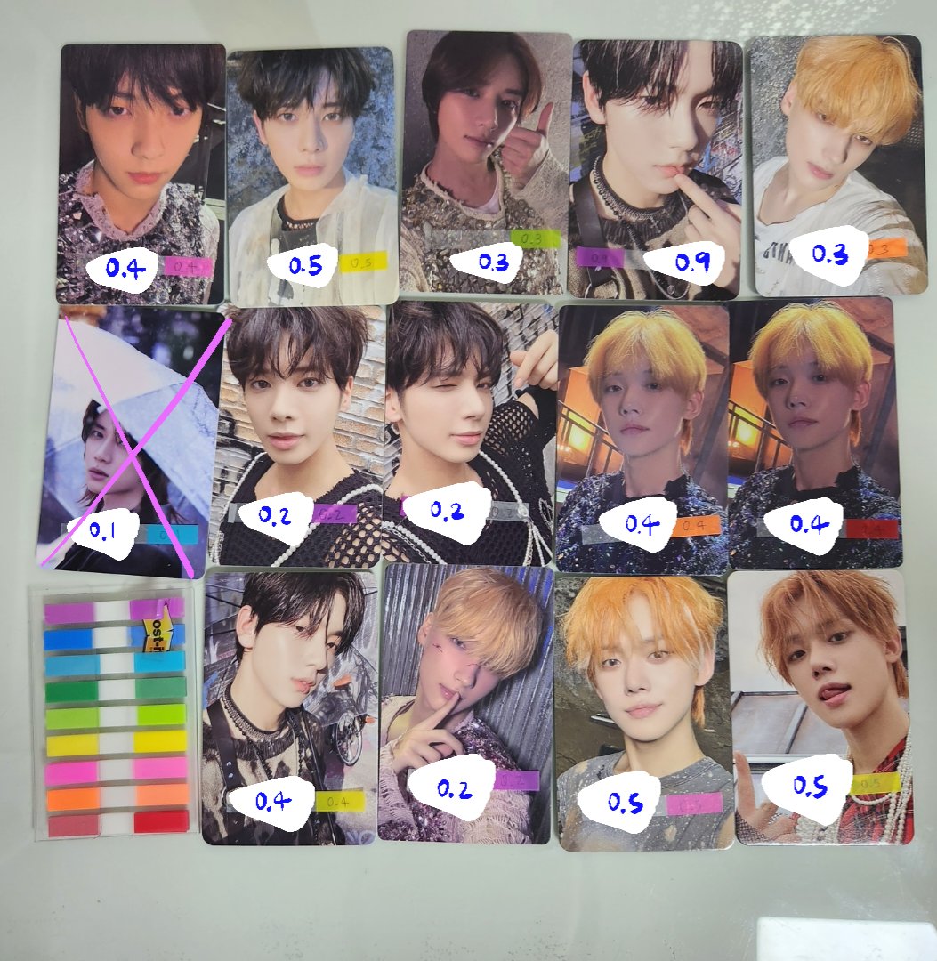 oDr0thy's tweet image. 콘서트를 위해 포카 팔아요🥹🍀

#투모로우바이투게더 #포카양도 #투바투포카