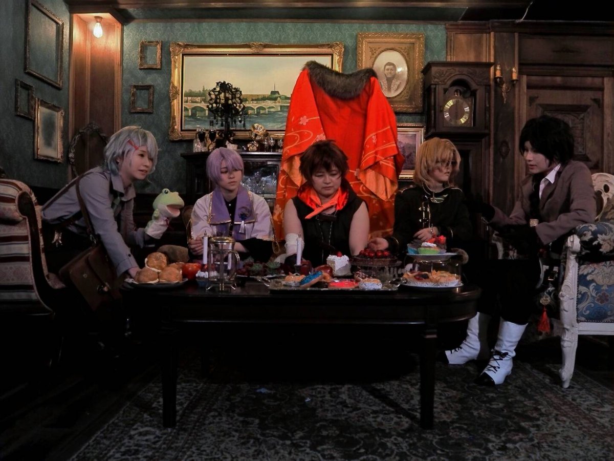 【文豪とアルケミスト】

「謎多き侵蝕者の実態については、
　　　　文豪たちの間でも共有すべきだろうからね」

　ー最後の晩餐ー

　　裏切リ者ハ　誰ァレダ　？

ぶんげき６
戯作者ノ共鳴曲（ソナタ）より