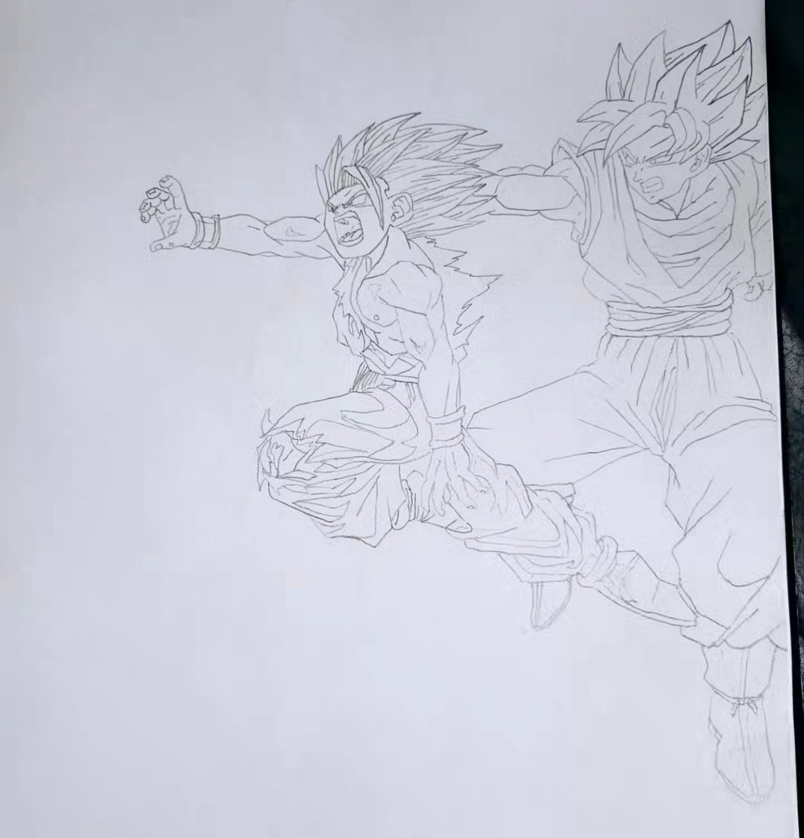 KESHINOVA's tweet photo. This is my tribute to the late and great Akira Toriyama. His creation of dragonball was the reason I picked up a pencil and began drawing. Thank you to Akira for making me believe anything possible through his incredible visions and stories.  #AkiraToriyama #DragonBall #rip https://t.co/uQMIhOcJZO