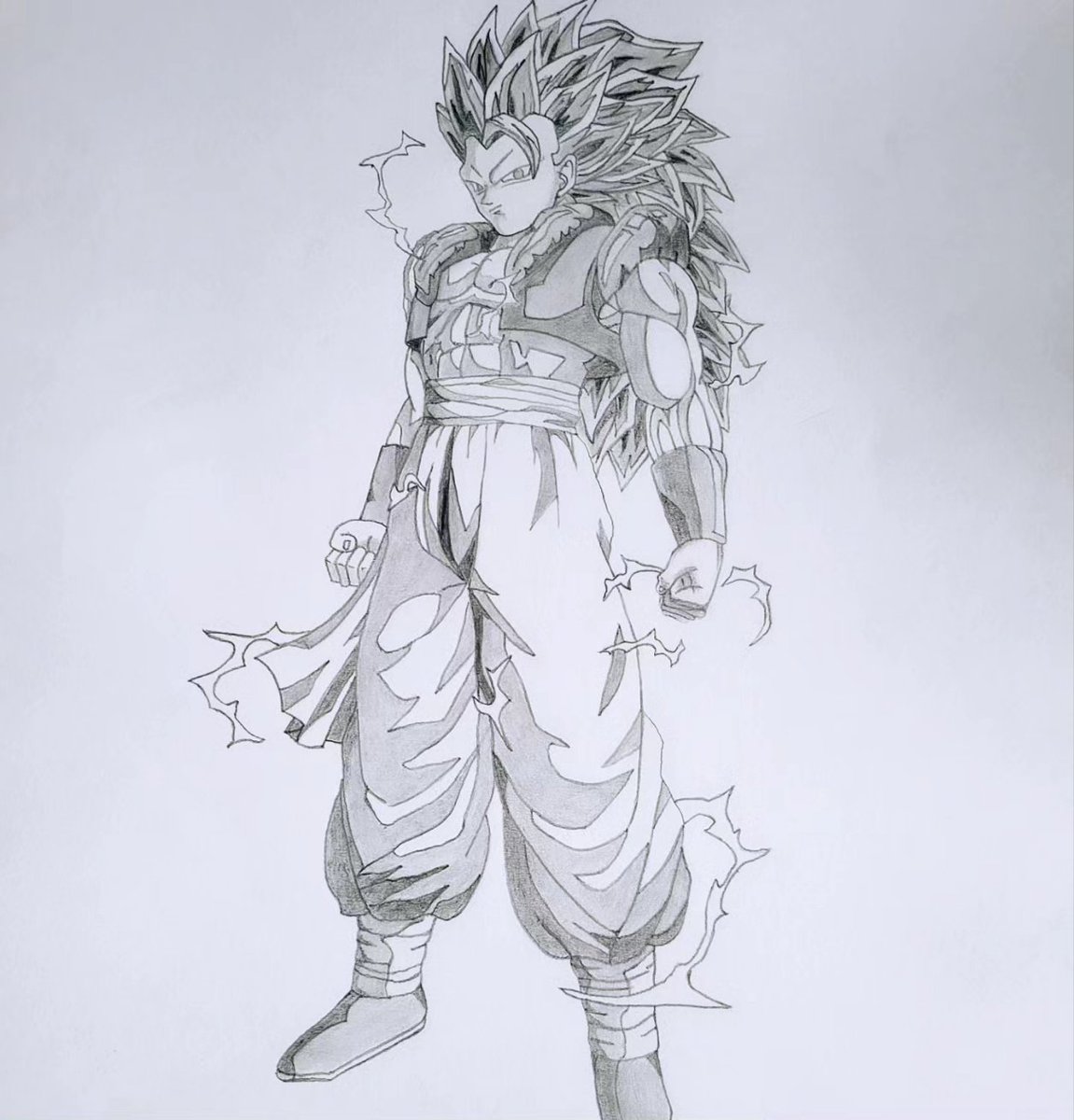 KESHINOVA's tweet photo. This is my tribute to the late and great Akira Toriyama. His creation of dragonball was the reason I picked up a pencil and began drawing. Thank you to Akira for making me believe anything possible through his incredible visions and stories.  #AkiraToriyama #DragonBall #rip https://t.co/uQMIhOcJZO