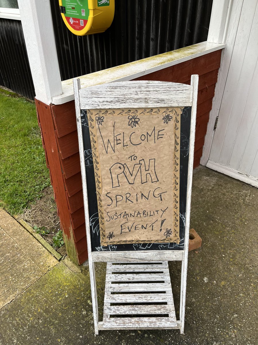 Great to go to Pitchford Village Hall Spring Sustainability event this morning. Lots of great stalls there and the old tractors outside a real throwback to the past🚜#VillageHallsWeek