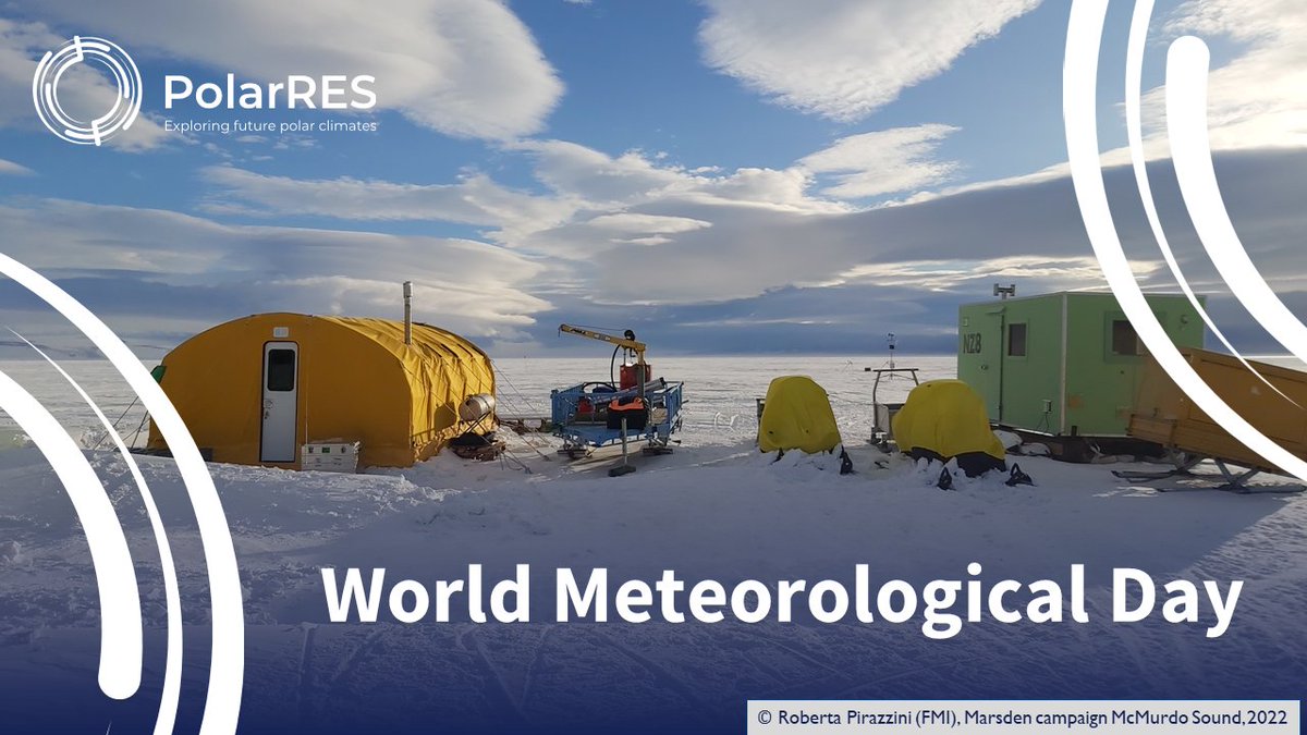 🌧️ Come r̶a̶i̶n̶ or come shine 🌞 Our PolarRES researchers are at the frontline of climate action! Learn more about the impacts of #ClimateChange on the Polar Regions on our website: polarres.eu #WorldMetDay #H2020