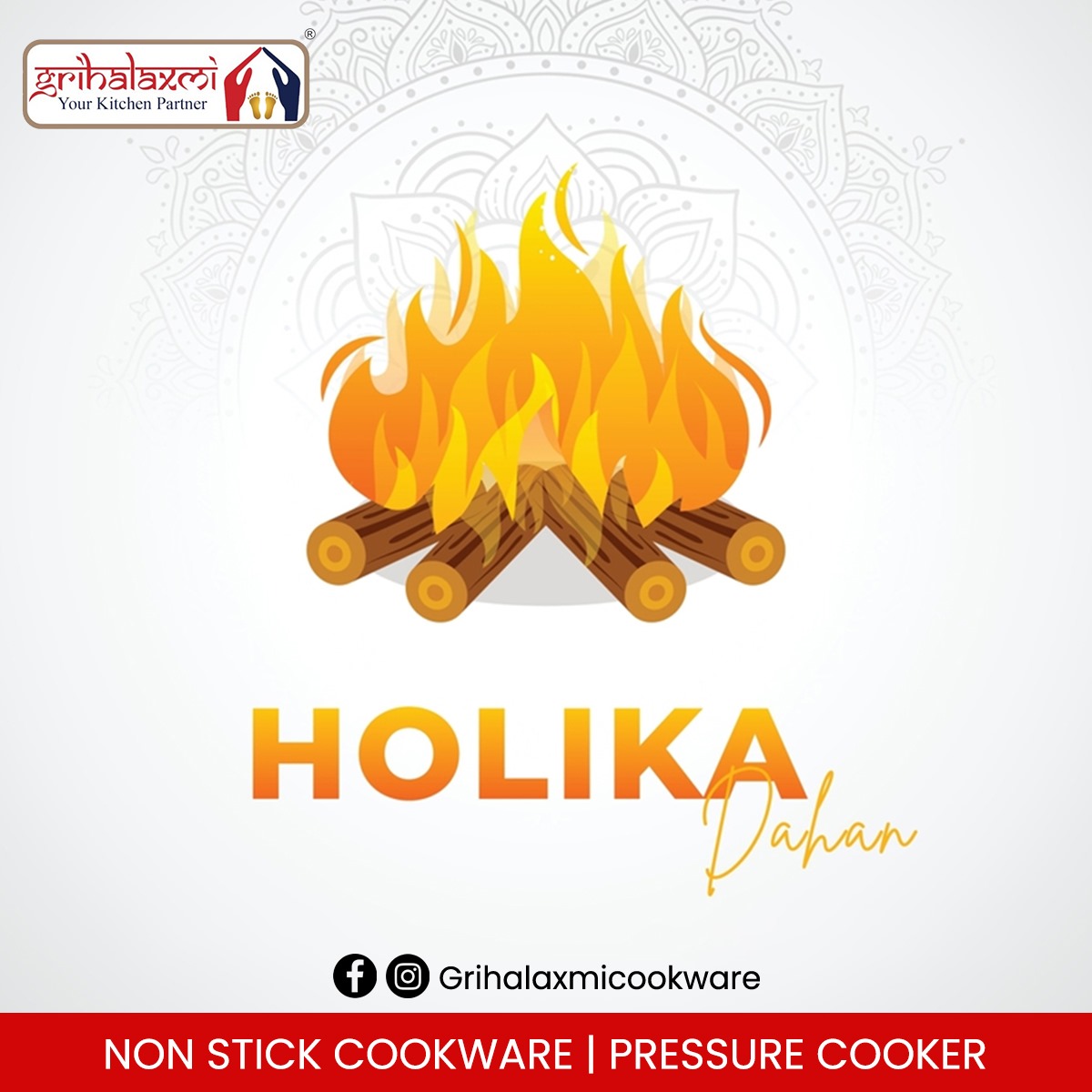 🔥 As the sacred flames of Holika Dahan illuminate the night sky, may they bring warmth, light, and blessings into your life. May this auspicious occasion of Holika fill your home with joy, prosperity, and happiness. Wishing you and your loved ones a very Happy Holika Dahan!