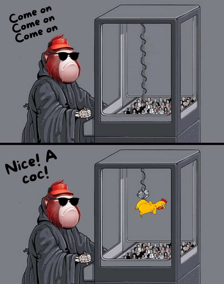 We heard <a href="/DegenApeAcademy/">Degenerate Ape Academy</a> got that big $COC energy.

For that, we are giving away 500M $COC in the DAA discord to some lucky weiners.

50 winners, 24 hours🫡