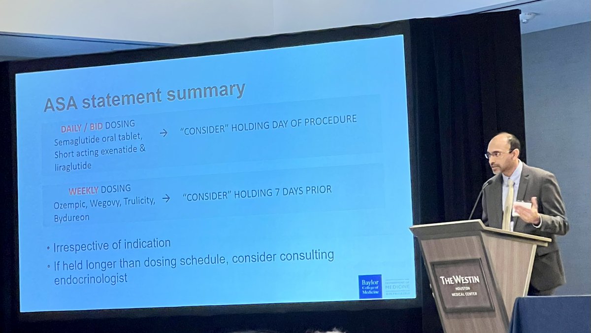 Jason Hou (@jasonhoumd) on Twitter photo Course co-director <a href="/WasAbiDoc/">Wasif Abidi, MD, PhD</a> kicking off the <a href="/bcm_gihep/">BCM Gastroenterology</a> GI&Liver course 2023 on anesthesia and GLP-1 Agonists. Course co-director <a href="/WasAbiDoc/">Wasif Abidi, MD, PhD</a> kicking off the <a href="/bcm_gihep/">BCM Gastroenterology</a> GI&Liver course 2023 on anesthesia and GLP-1 Agonists.
