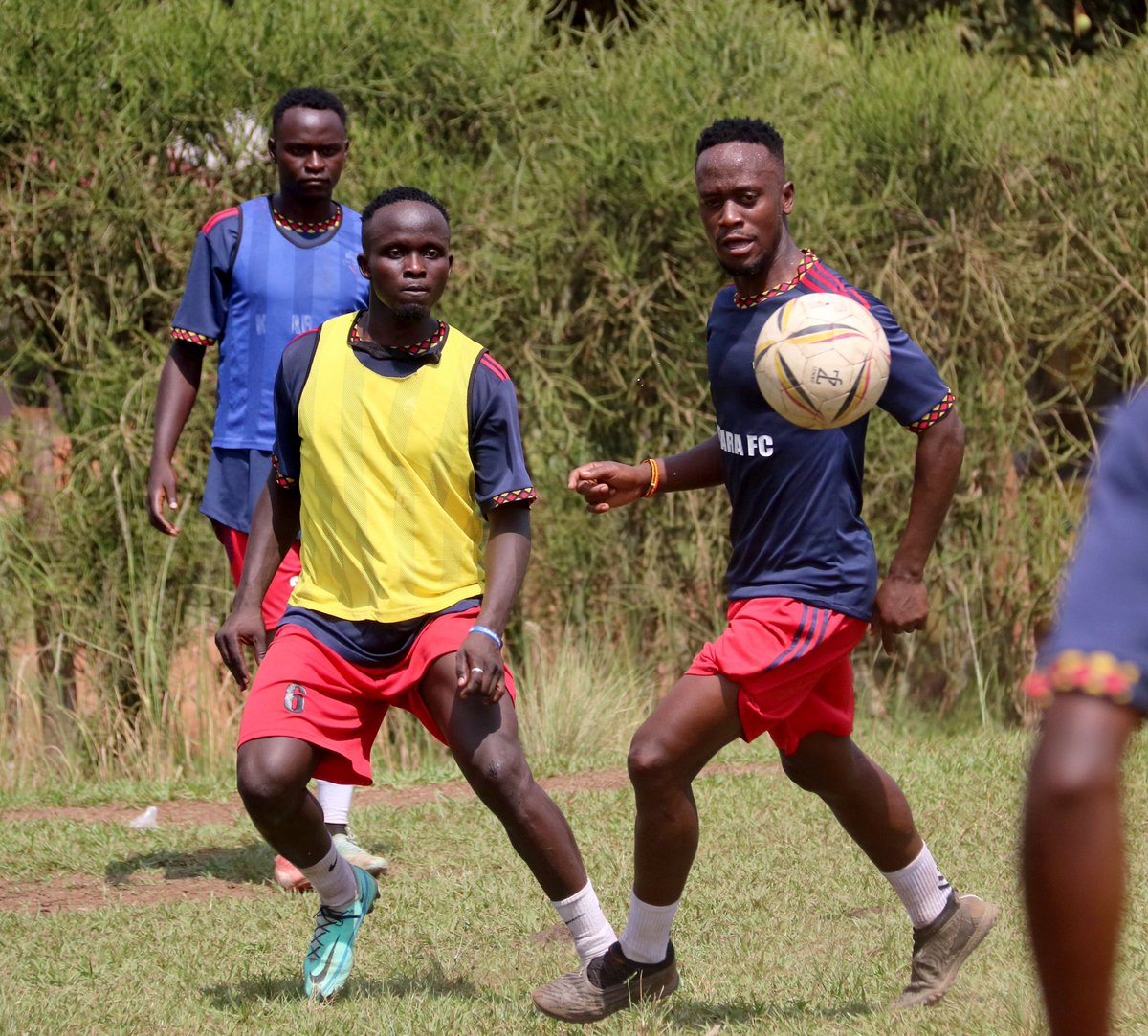 We are excited to have our own @BrianAhebwa1 back to training from compassionate leave. ❤️ #KitaraUpdates | #PrideOfBunyoro