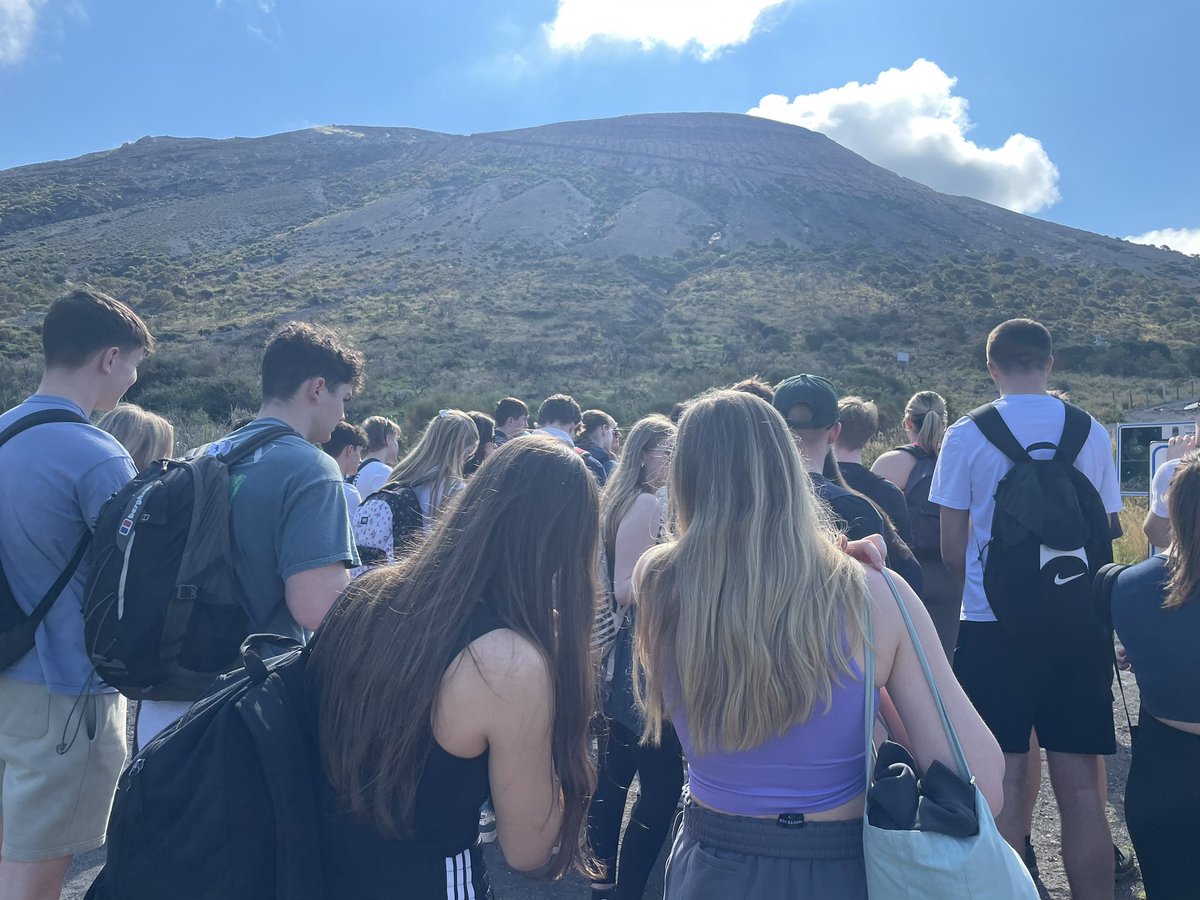 What a difference a day makes! Early start to Milazzo Harbour, and a guided trek to the crater of Vulcano…