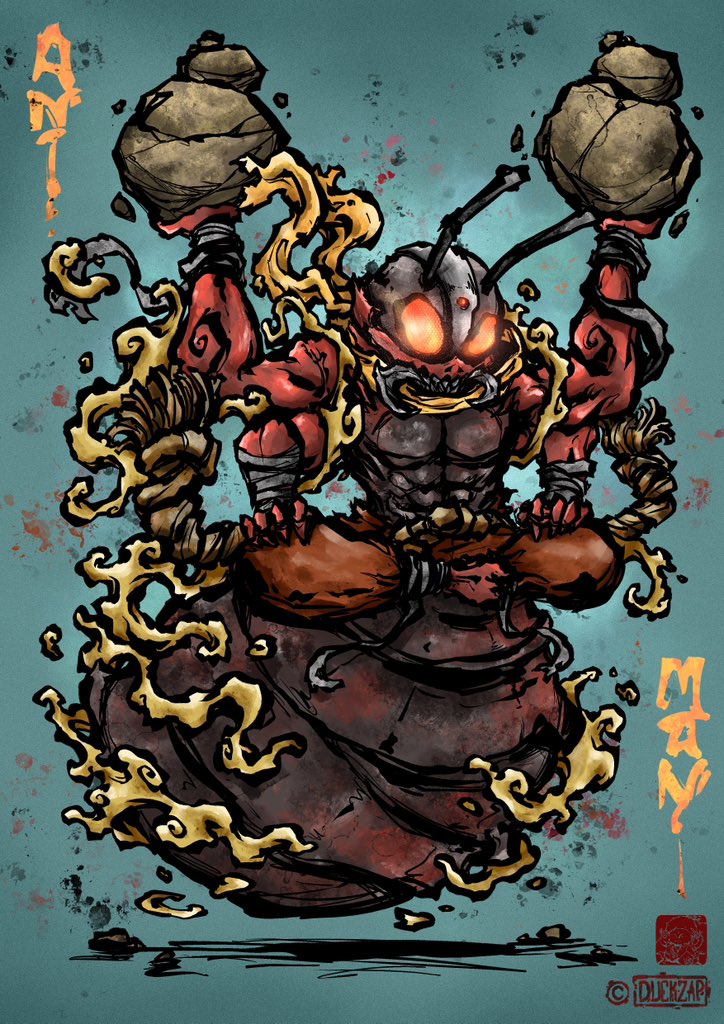 🔴 วาดจนมีไฟมีอยู่จริง ภารกิจวาดเพื่อเติมไฟของผม (ver.5) สำเร็จแล้ววว 👍
.
กลับมามีแรงทำงานได้ดีระดับหนึ่งเลย ทั้งการจัดระบบความคิดและวินัยการทำงาน
จากคิดอะไรไม่ออก ตอนนี้ไอเดียล้นสมองเลยครับ 😁
.
ของฝากด้วยครับ
‘Ant Man’ 
_
#DuckZap #Art