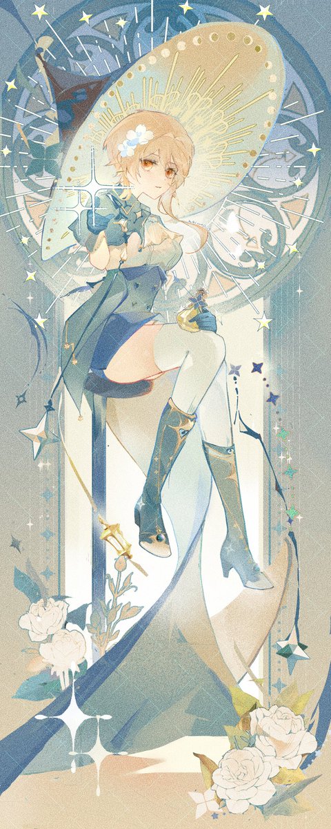 mouyiyiyiyiyi's tweet photo. 摸一个炼金术士荧荧！
Drawing an alchemist LUMINE.
#荧 #Lumine #原神 #lumine #原神 #GenshinImpact #蛍 https://t.co/mIXL98fNp2