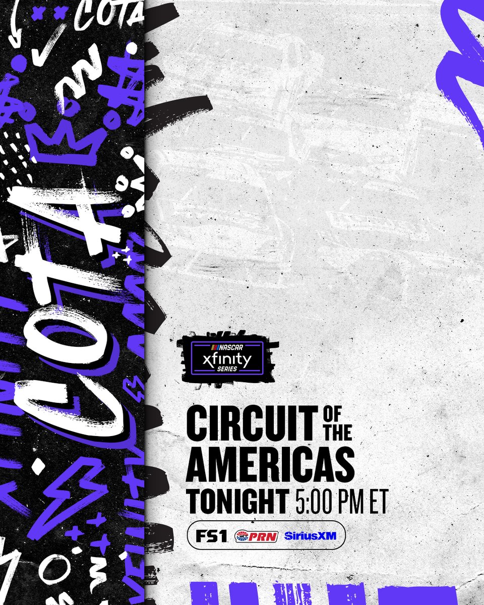 The first road-course race in 2024 is here for the #XfinitySeries! 😤 TONIGHT | 5 p.m. ET | FS1