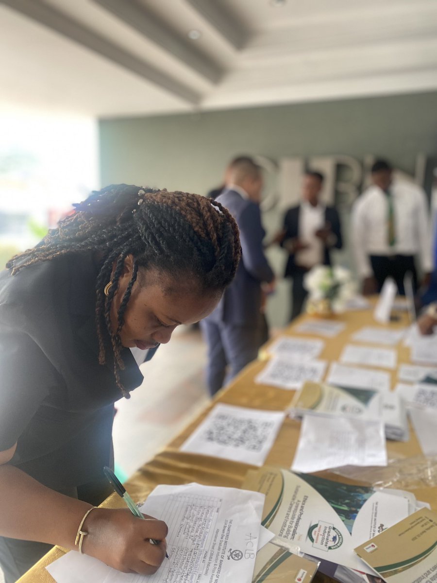 cibnigeria's tweet photo. Arrival and Registration of graduands and guests has begun at the 2024 Stream One Graduate Induction &amp; Prize Award Day themed “Ethics and Professionalism: A prerequisite for Building Sustainable Career and Institution”.

#CIBNCares
#CIBNINDUCTION
#2024StreamOne
#Ethics https://t.co/PeBaMbWU0m