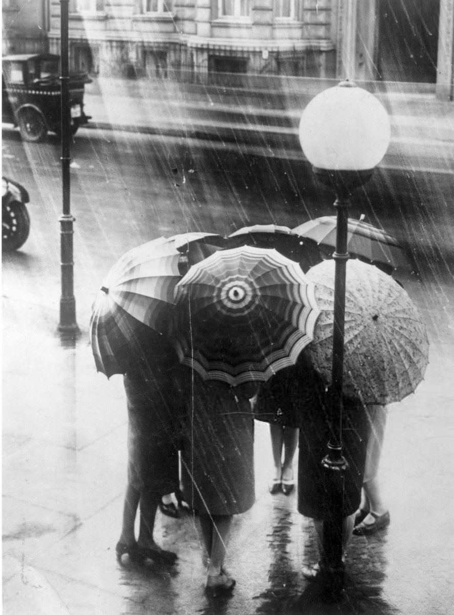 He walked after breakfast along the Earl’s Court Road in the rain...Earl’s Court in the rain. The summer had crashed. It had crashed at Brighton: it would never rise again. Only rain now – the grey wet end of hope and love... 

Hangover Square - Patrick Hamilton #BookWormSat