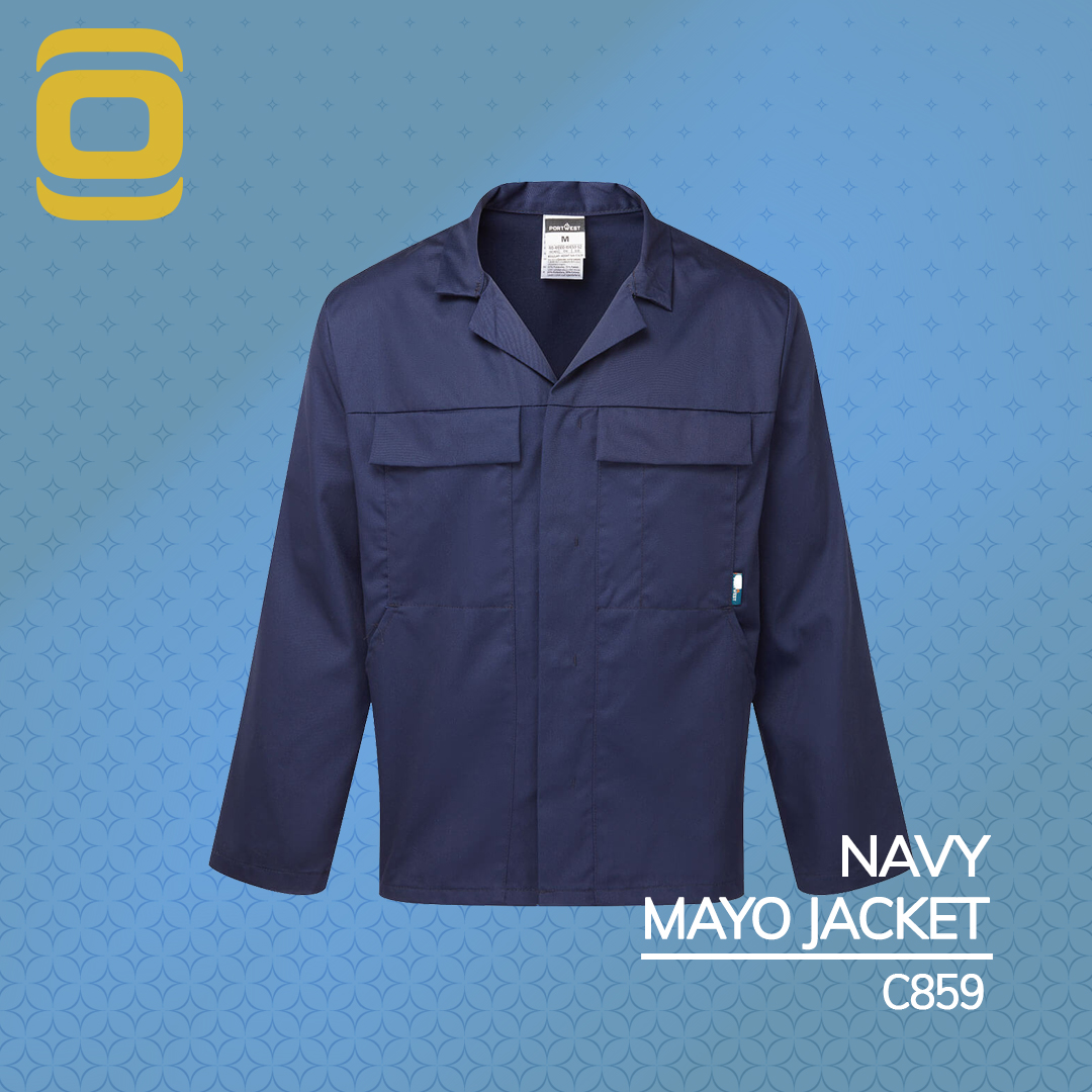 C859 - Mayo Jacket

Features of this smart jacket include an action back for comfort and multiple pockets for convenience.

Features
Durable polycotton fabric for high performance and maximum wearer comfort
50+ UPF rated fabric to block 98% of UV rays
4 pockets for ample storage
