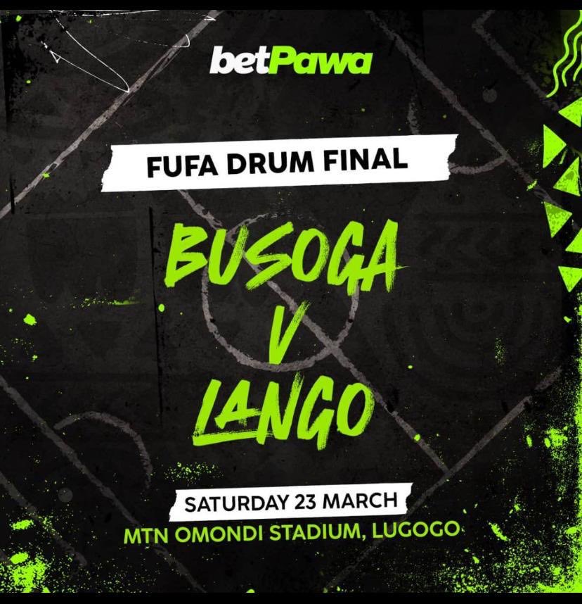 Who wants a free ticket to the FUFA Drum Final this afternoon?. 

Ticket Prices:
Ordinary - 25K
VIP - 100K 

#betPawaxFUFA #FUFADrumFinal