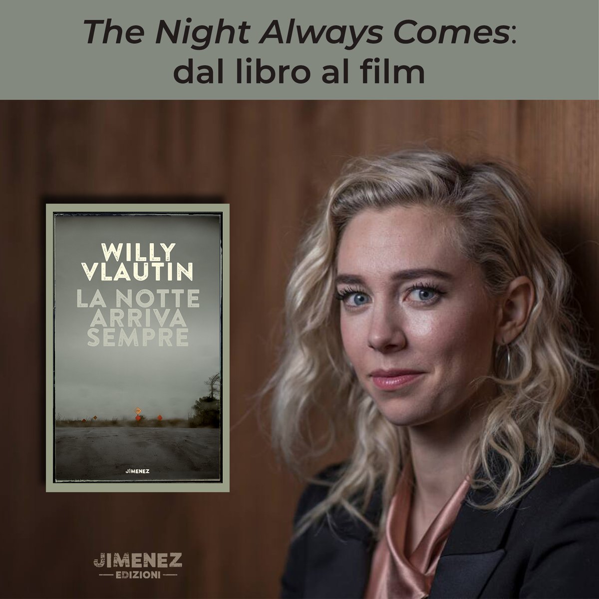 Netflix adatterà 'The Night Always Comes' di Willy Vlautin in un film, scritto da Vanessa Kirby e Sarah Conradt; alla regia Benjamin Caron.  E proprio la Kirby indosserà i panni della protagonista Lynette. Speriamo di poter vedere presto 'La notte arriva sempre' anche in Italia.