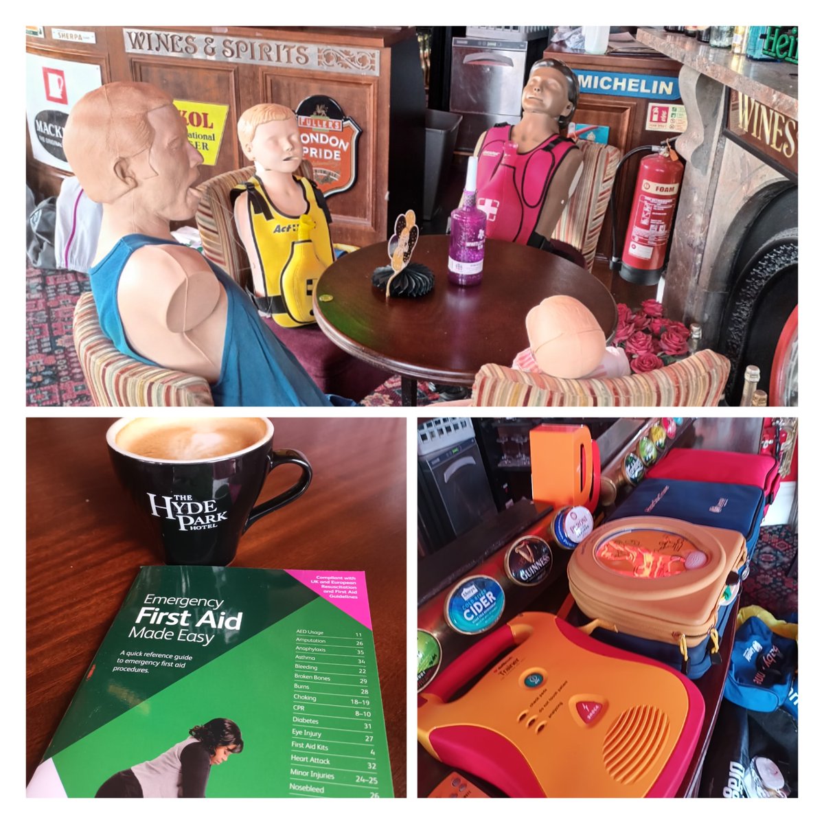 Wednesday saw the completion of an EFAW at <a href="/TheHydeParkPub/">The Hyde Park Pub</a>. A great set of students!

#firstaid  #plymouth #devon #EFAW