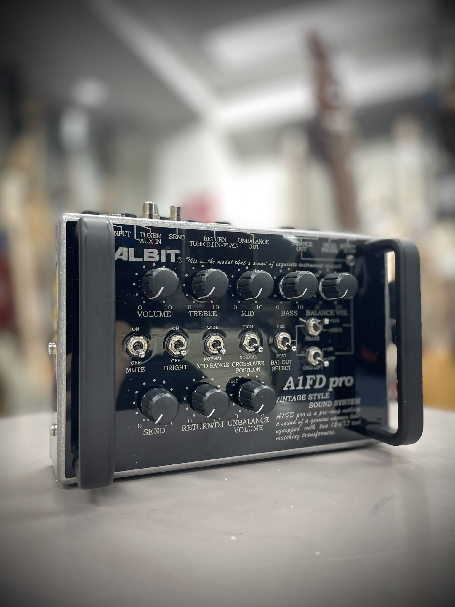 ALBIT A1FD pro Hand-made Tube preamp / D.I. ALBIT A1FD pro
